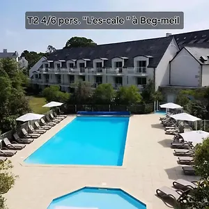 Appartement L'es-cale De Beg-meil Avec Piscine Et Avec 1 Et 1 Alcove, Fouesnant